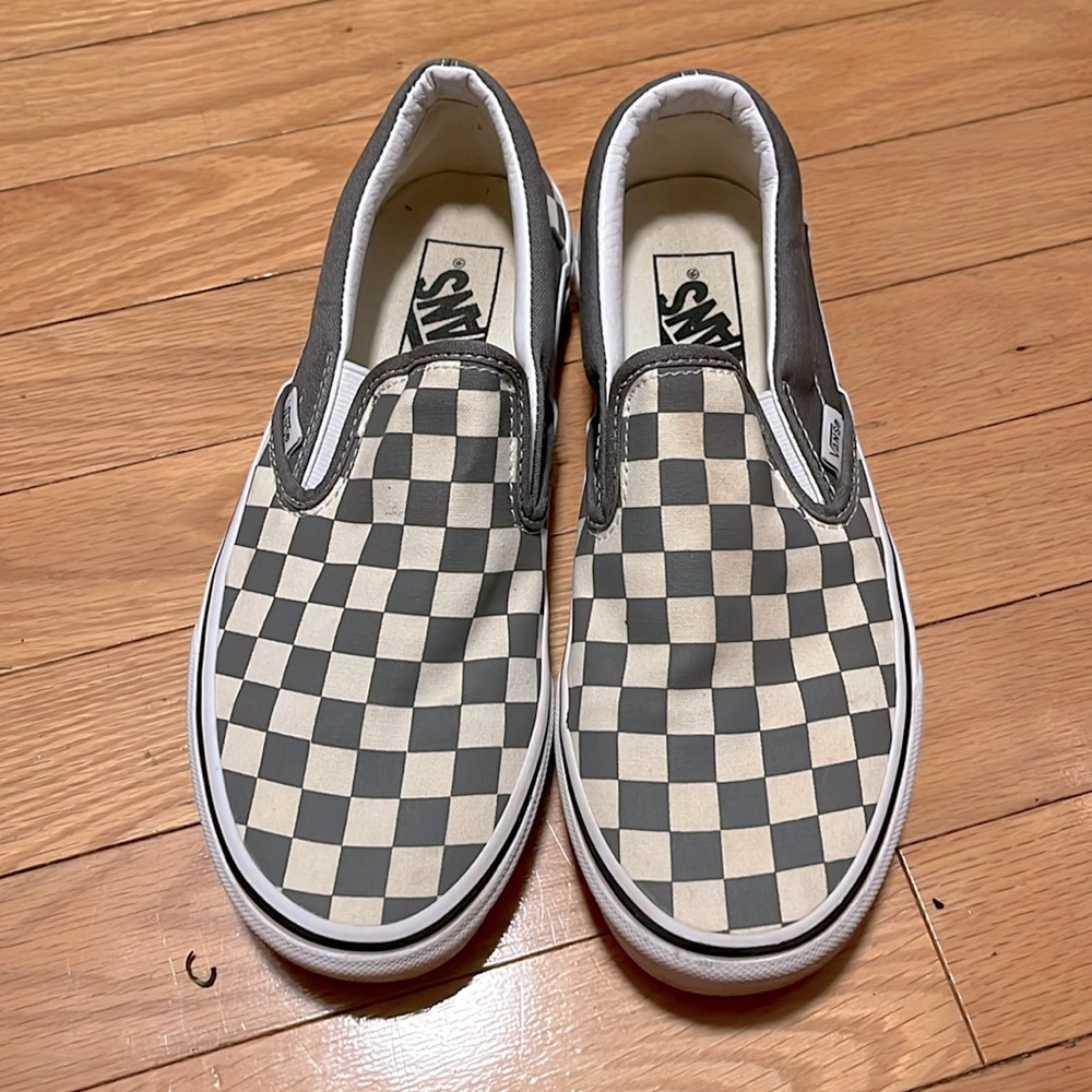 Vans Classic Slip-On Checkerboard Shoe